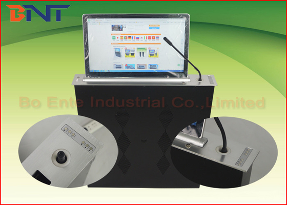 Λεπτός ανελκυστήρας οργάνων ελέγχου των οδηγήσεων/LCD διασκέψεων μηχανοποιημένος Tabletop με την οθόνη FHD