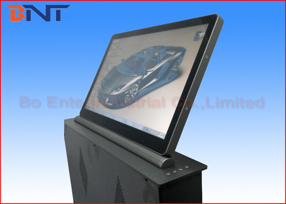 Διευθετήσιμος ανελκυστήρας οργάνων ελέγχου υπολογιστών συνεδρίασης μηχανοποιημένος LCD με την οθόνη αφής 18,5 ίντσας