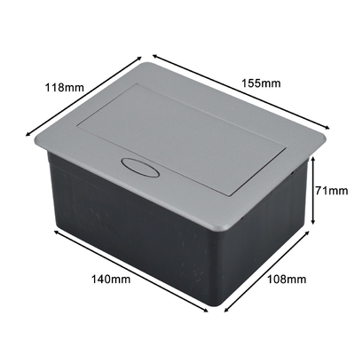 OEM/ODM Σύγχρονο Γραφείο Essential BNT Popup Power Socket με 2 ενσωματωμένες πρίζες ACEU/UK/US/CN16A/10A/6A Κατηγοριοποιημένο ρεύμα