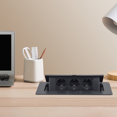 OEM/ODM EU Power Strip Extension Socket Tower 16A 3 Outlets IP44 για το Ηνωμένο Βασίλειο ΗΠΑ CN για τα ηλεκτρονικά