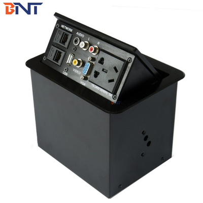 Υπηρεσία AV Solutions Ασημένιες πρίζες ηλεκτρικού ρεύματος για επιτραπέζιους υπολογιστές Μέγεθος 151 * 121mm