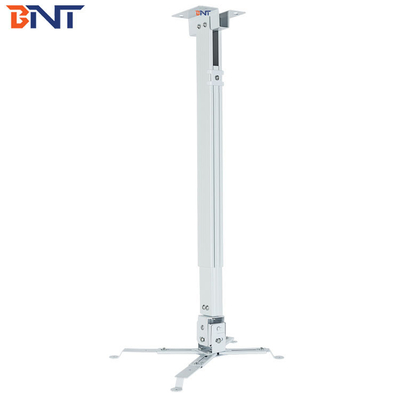 Παρουσίαση Λευκός LCD προβολέας οροφή Mount Bracket Για αίθουσα συνεδριάσεων