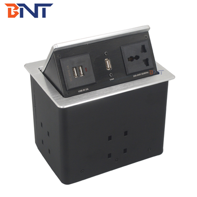 Συνεδριακό Πνευματικό Τραπέζι Pop Up Plug Socket Box με σύνδεσμο μικροφώνου