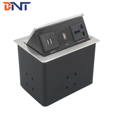 Συνεδριακό Πνευματικό Τραπέζι Pop Up Plug Socket Box με σύνδεσμο μικροφώνου