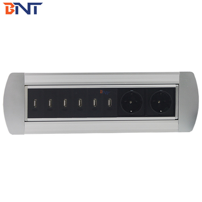 USB διεπαφή δεδομένων κρυμμένη αυτόματη πρίζα με γωνία αναστροφής 180 μοίρες MK10200EU