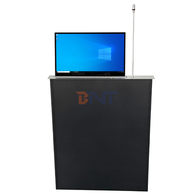 Διανοητική επιφάνεια LCD οθόνης LCD οθόνης ανύψωσης γρήγορης ανύψωσης ενσωματωμένο μικρόφωνο για συνέδρια