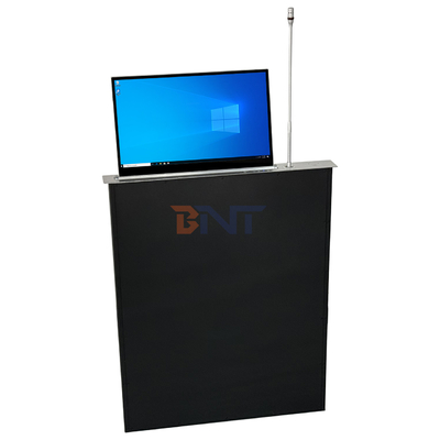 Διανοητική επιφάνεια LCD οθόνης LCD οθόνης ανύψωσης γρήγορης ανύψωσης ενσωματωμένο μικρόφωνο για συνέδρια