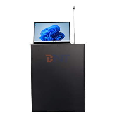 Διανοητική επιφάνεια LCD οθόνης LCD οθόνης ανύψωσης γρήγορης ανύψωσης ενσωματωμένο μικρόφωνο για συνέδρια