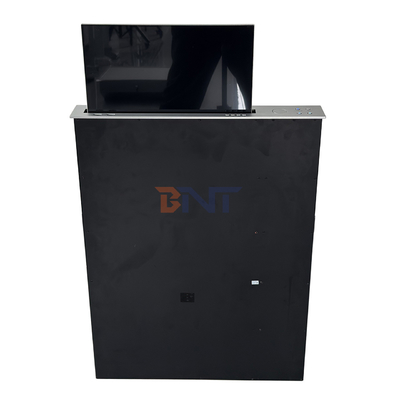 BNT Full HD οθόνη χαμηλής τιμής Μετακινούμενο ανασυρόμενο ανελκυστήρα οθόνης με μικρόφωνο για σύστημα συνεδριάσεων