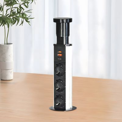 Οικιακή πρίζα κουζίνας Universal Power Sacar El Enchufe De La Cocina Κρυφές πρίζες κουζίνας Pop up για μοντέρνα έξυπνη κουζίνα