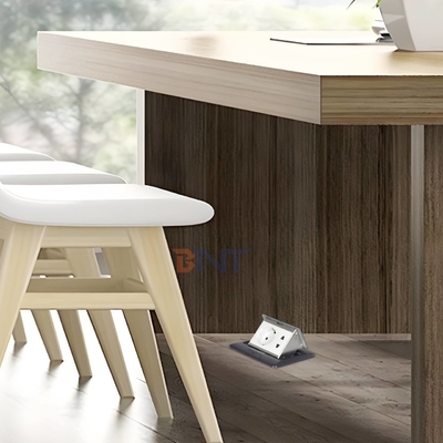 Αδιάβροχη EU Power Ground Socket Slow Pop-up Hidden Floor Socket με χαμηλή τιμή