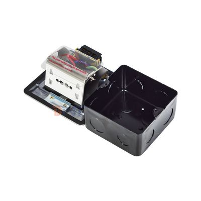 Προσαρμοσμένη Υποδοχή Δαπέδου με Ενσωματωμένο Μηχανισμό Αναδυόμενης Ισχύος, Κρυφό Χαρακτηριστικό, Αδιάβροχη, Βαθμός Προστασίας IP44